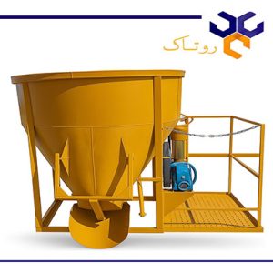 باکت بتن ریزی 750 لیتری