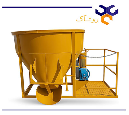 باکت بتن ریزی 750 لیتری