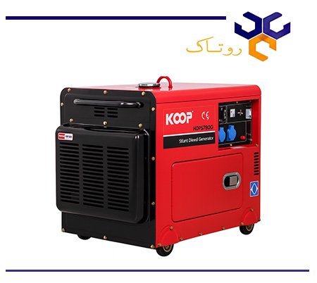 موتور برق دیزلی ۴.۵ کیلووات KOOP KDF6700Q-3D